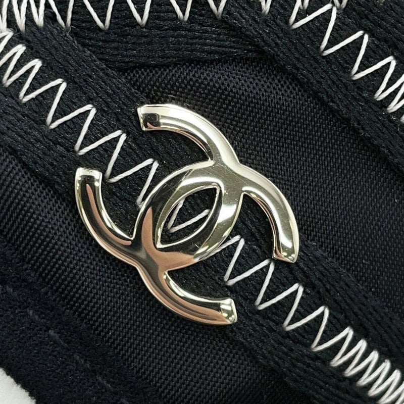 シャネル スニーカー ココマーク ファブリック メンズサイズ43 G46010 CHANEL 靴 黒