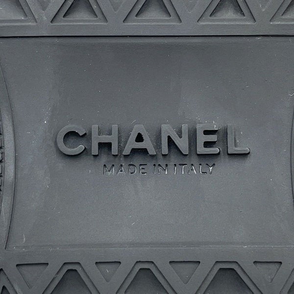 シャネル スニーカー ココマーク ファブリック メンズサイズ43 G46010 CHANEL 靴 黒