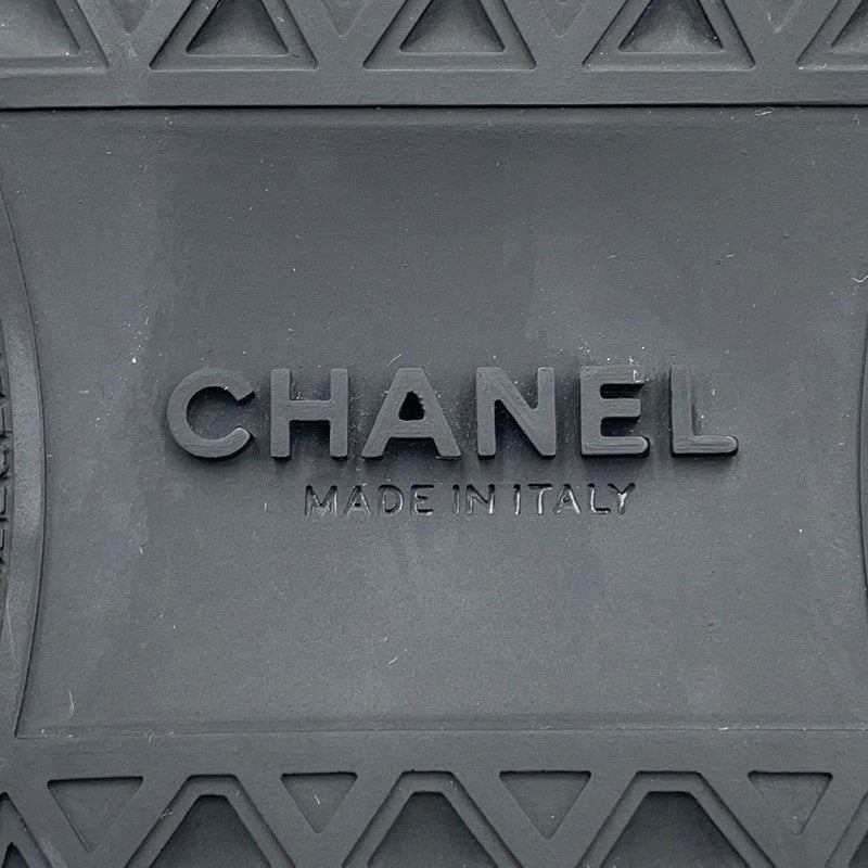シャネル スニーカー ココマーク ファブリック メンズサイズ43 G46010 CHANEL 靴 黒