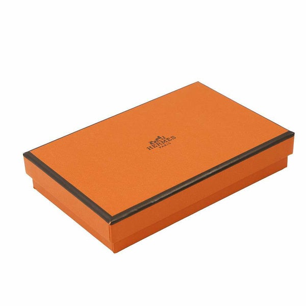 エルメス コインケース カルヴィ デュオ ヴェールヴェルティゴ/ミント/シルバー金具 シェブルミゾル W刻印