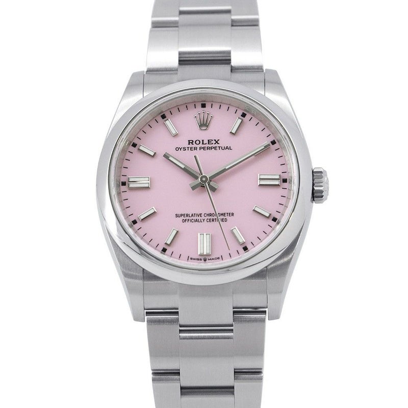 ロレックス オイスターパーペチュアル36 126000 ROLEX 腕時計 キャンディピンク文字盤
