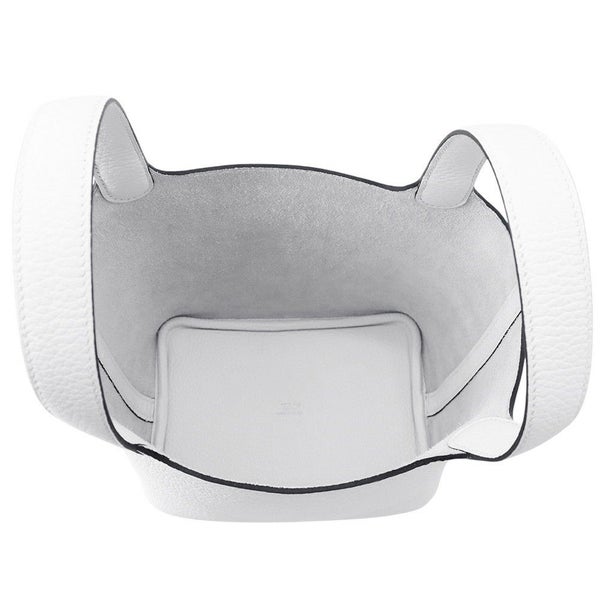 エルメス ハンドバッグ ピコタンロックPM ニューホワイト/ゴールド金具 トリヨンクレマンス K刻印 HERMES トートバッグ 白