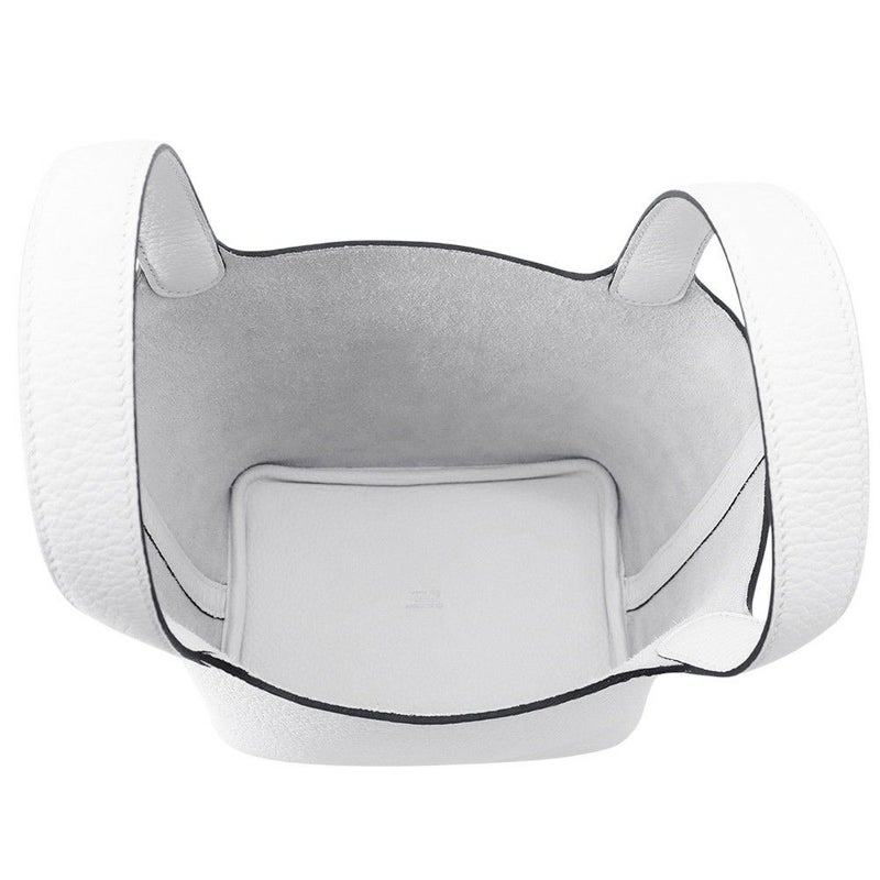 エルメス ハンドバッグ ピコタンロックPM ニューホワイト/ゴールド金具 トリヨンクレマンス K刻印 HERMES トートバッグ 白