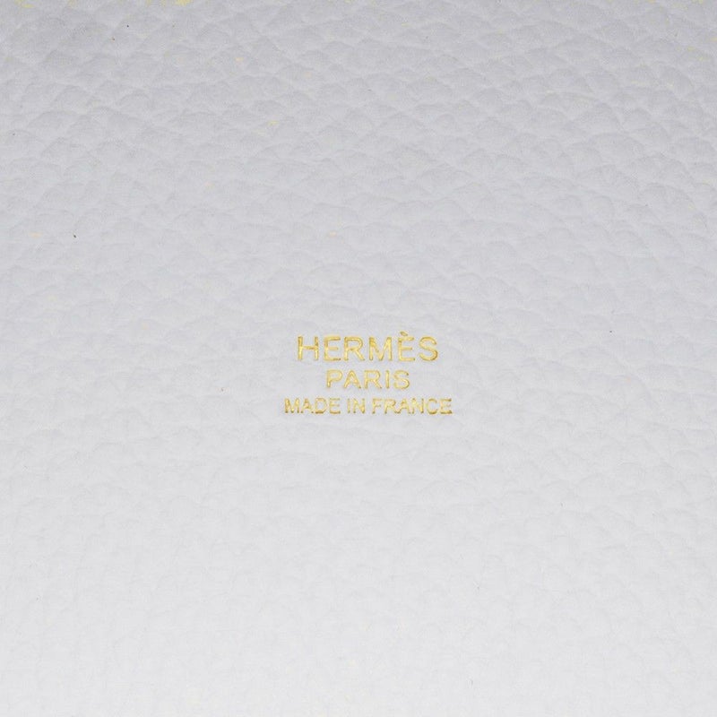 エルメス ハンドバッグ ピコタンロックPM ニューホワイト/ゴールド金具 トリヨンクレマンス K刻印 HERMES トートバッグ 白