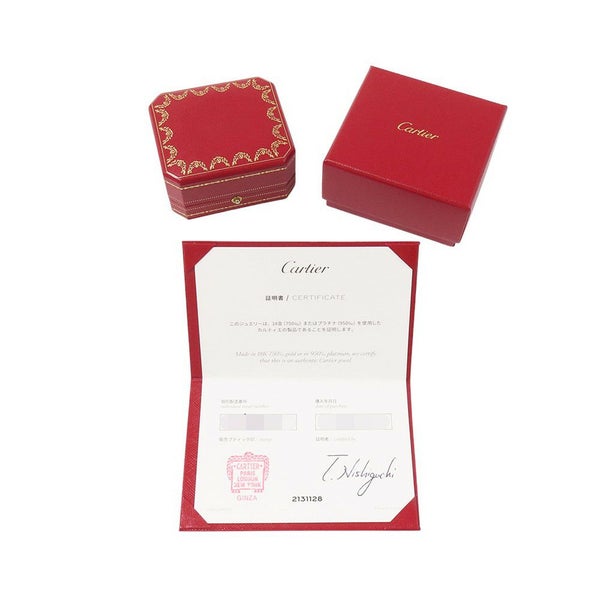 カルティエ ピアス カルティエ ダムール イヤリング XS ダイヤモンド 2P 計0.08ct K18YGイエローゴールド B8301215 Cartier