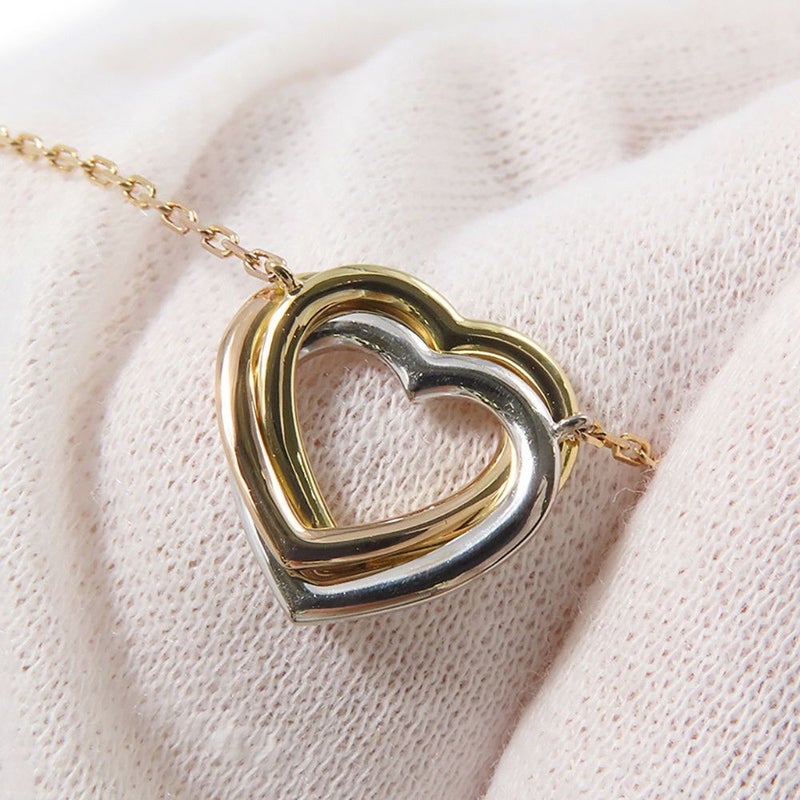 カルティエ ネックレス トリニティ ハート ダイヤモンド K18YG/K18PG/K18WG B7061200 Cartier ペンダント