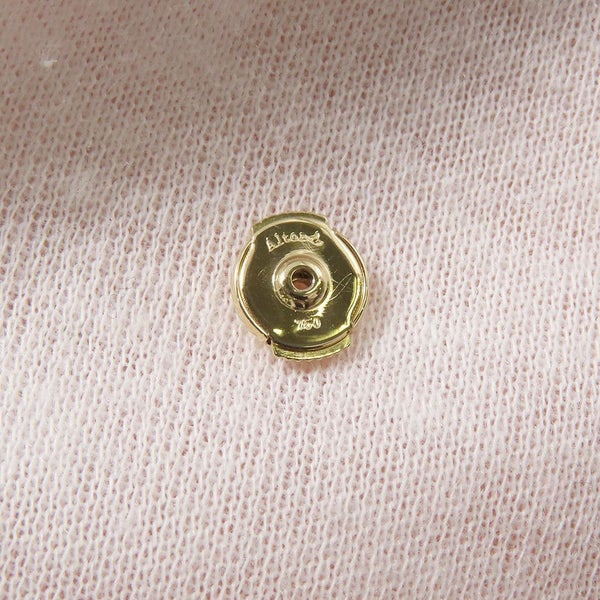 ブシュロン ピアス セルパンボエム 2モチーフ スタッズ マザーオブパール 1P 1.50ct/1P 1.50ct ダイヤ 8P 計0.16ct/8P 計0.16ct K18YG