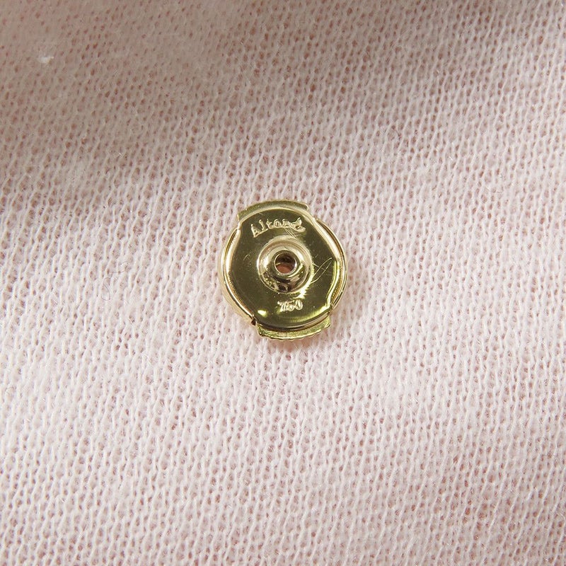 ブシュロン ピアス セルパンボエム 2モチーフ スタッズ マザーオブパール 1P 1.50ct/1P 1.50ct ダイヤ 8P 計0.16ct/8P 計0.16ct K18YG