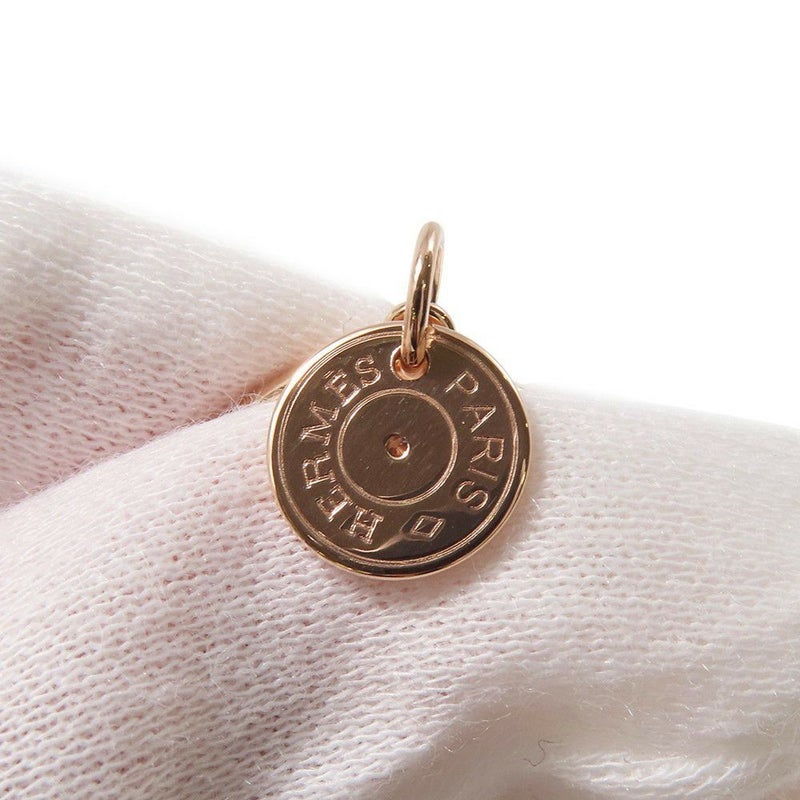 エルメス ネックレス ガンバード クルー・ド・セル セリエ ダイヤモンド 1P K18PGピンクゴールド サイズ52 HERMES 指輪