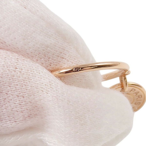 エルメス ネックレス ガンバード クルー・ド・セル セリエ ダイヤモンド 1P K18PGピンクゴールド サイズ52 HERMES 指輪