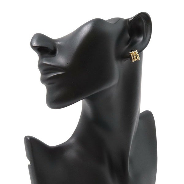 ブシュロン ピアス セルパンボエム アシンメトリー クリップイヤリング エクストラスモール ダイヤモンド 8P 計0.13ct K18YG JCO01550