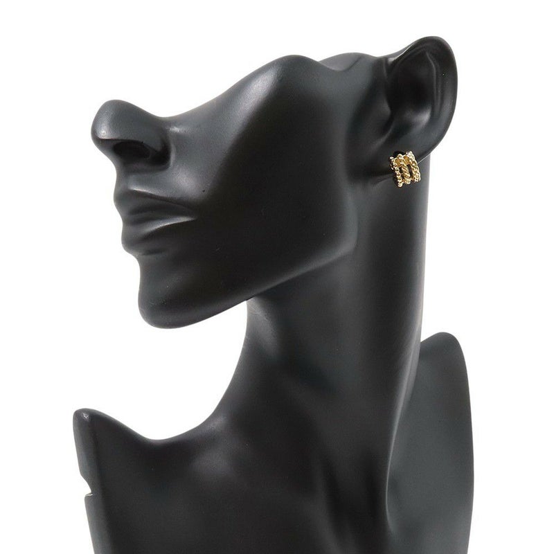 ブシュロン ピアス セルパンボエム アシンメトリー クリップイヤリング エクストラスモール ダイヤモンド 8P 計0.13ct K18YG JCO01550