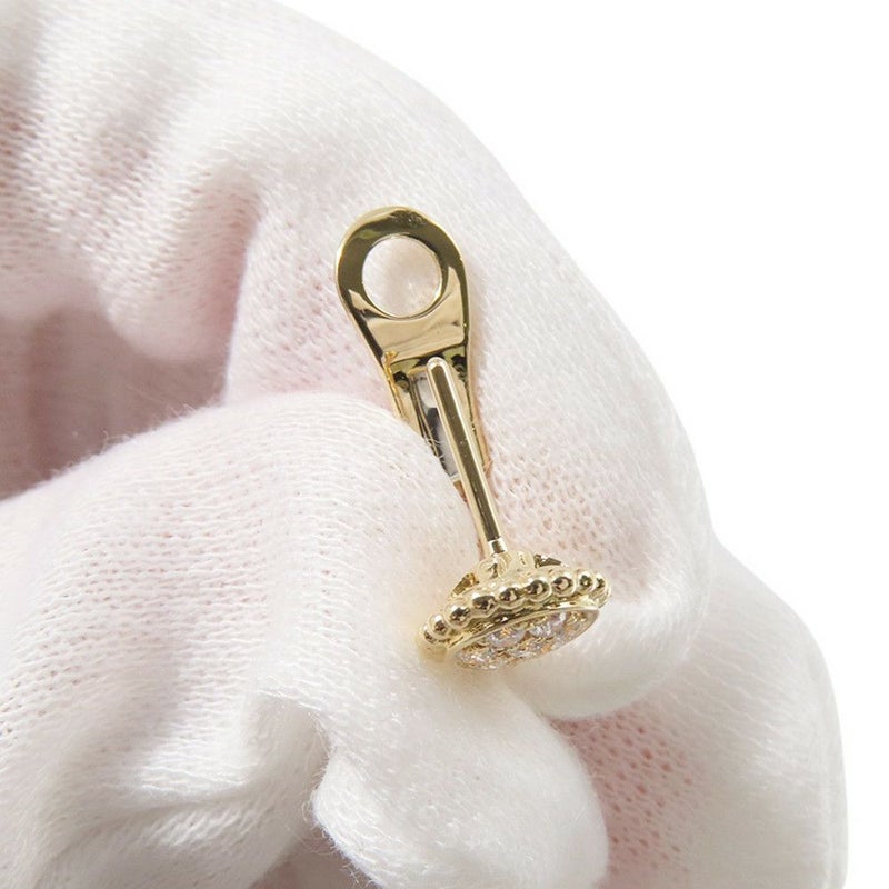 ブシュロン ピアス セルパンボエム アシンメトリー クリップイヤリング エクストラスモール ダイヤモンド 8P 計0.13ct K18YG JCO01550