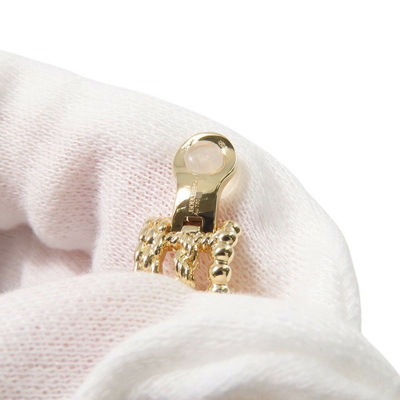 ブシュロン ピアス セルパンボエム アシンメトリー クリップイヤリング エクストラスモール ダイヤモンド 8P 計0.13ct K18YG JCO01550