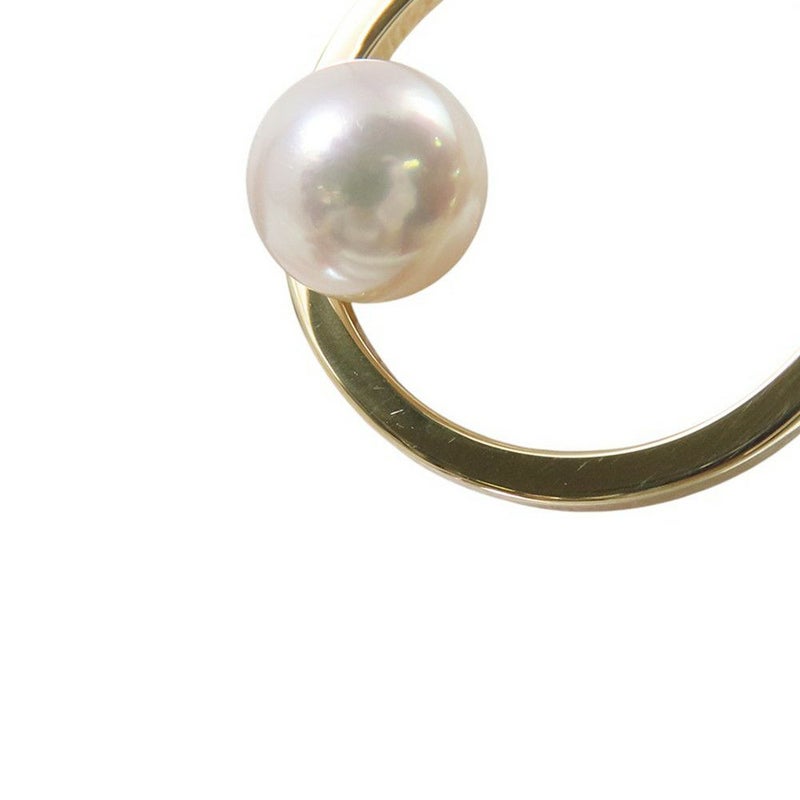 タサキ リング キネティック リング あこや真珠 パール ダイヤモンド 1P 0.07ct K18YG サイズ約12号 RPI-4754-18KYG TASAKI 指輪