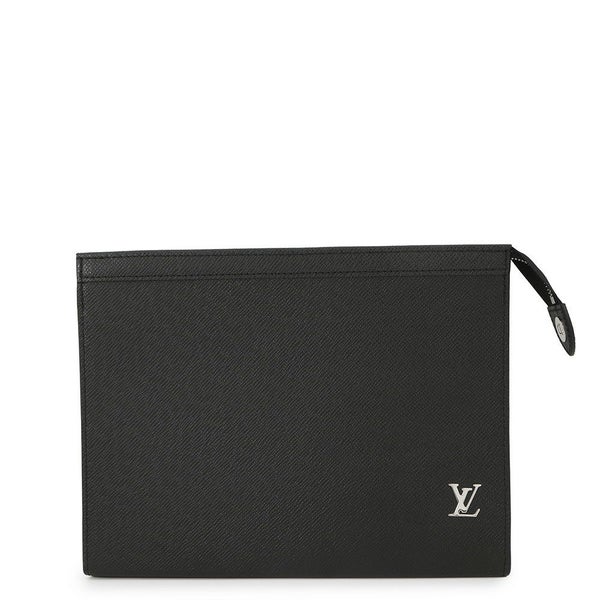 ルイヴィトン クラッチバッグ タイガ ポシェット・ヴォワヤージュ M30450 ブラック 黒