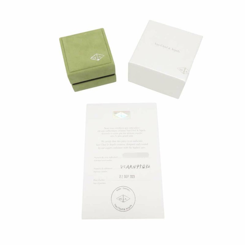 ヴァンクリーフ&アーペル リング ペルレ ゴールドパール スモール K18YGイエローゴールド サイズ52 VCARN95Q52 指輪