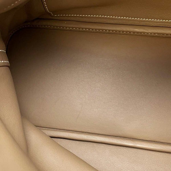 エルメス ハンドバッグ ボリード31 エトゥープ/シルバー金具 トリヨンクレマンス D刻印 2wayショルダー