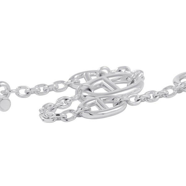 エルメス ブレスレット シェーヌダンクル ファランドール SV925シルバー サイズSH HERMES ジュエリー