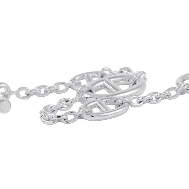 エルメス ブレスレット シェーヌダンクル ファランドール SV925シルバー サイズSH HERMES ジュエリー