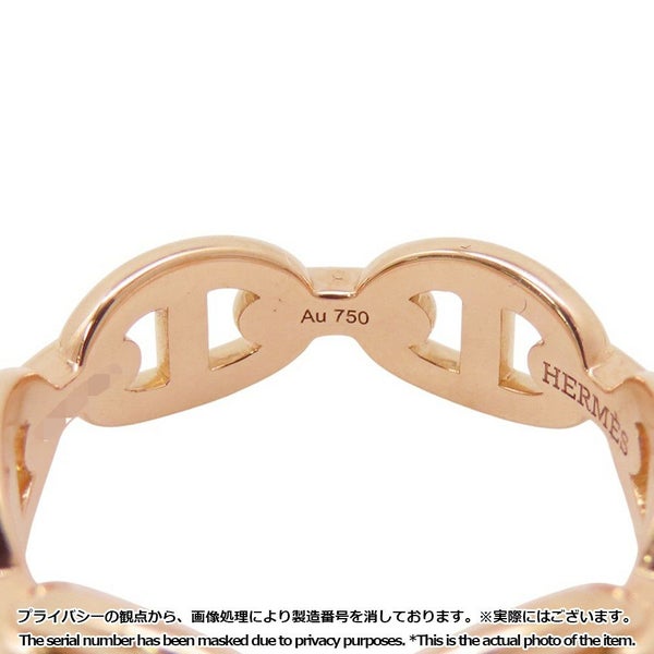 エルメス リング シェーヌダンクル アンシェネPM Enchainee K18PGピンクゴールド リングサイズ53 HERMES ジュエリー