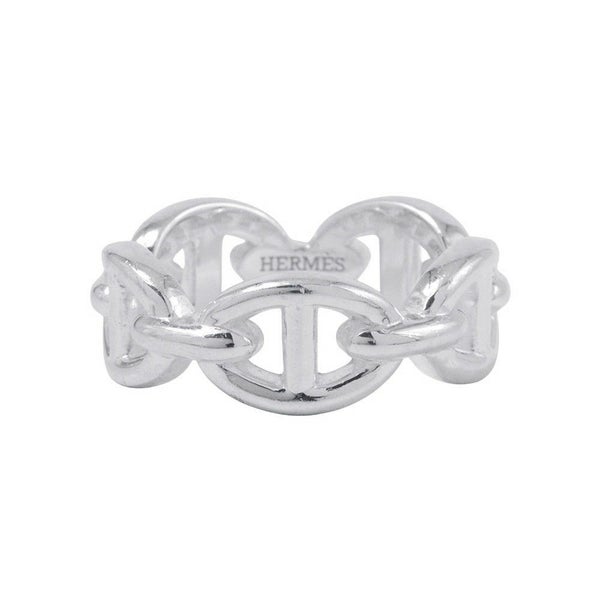 エルメス リング シェーヌダンクル アンシェネPM Enchainee SV925シルバー リングサイズ51 HERMES ジュエリー