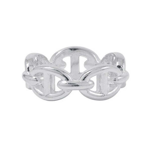 エルメス リング シェーヌダンクル アンシェネPM Enchainee SV925シルバー リングサイズ51 HERMES ジュエリー