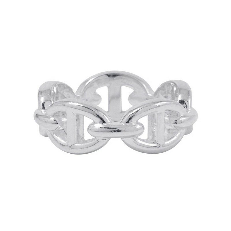 エルメス リング シェーヌダンクル アンシェネPM Enchainee SV925シルバー リングサイズ51 HERMES ジュエリー