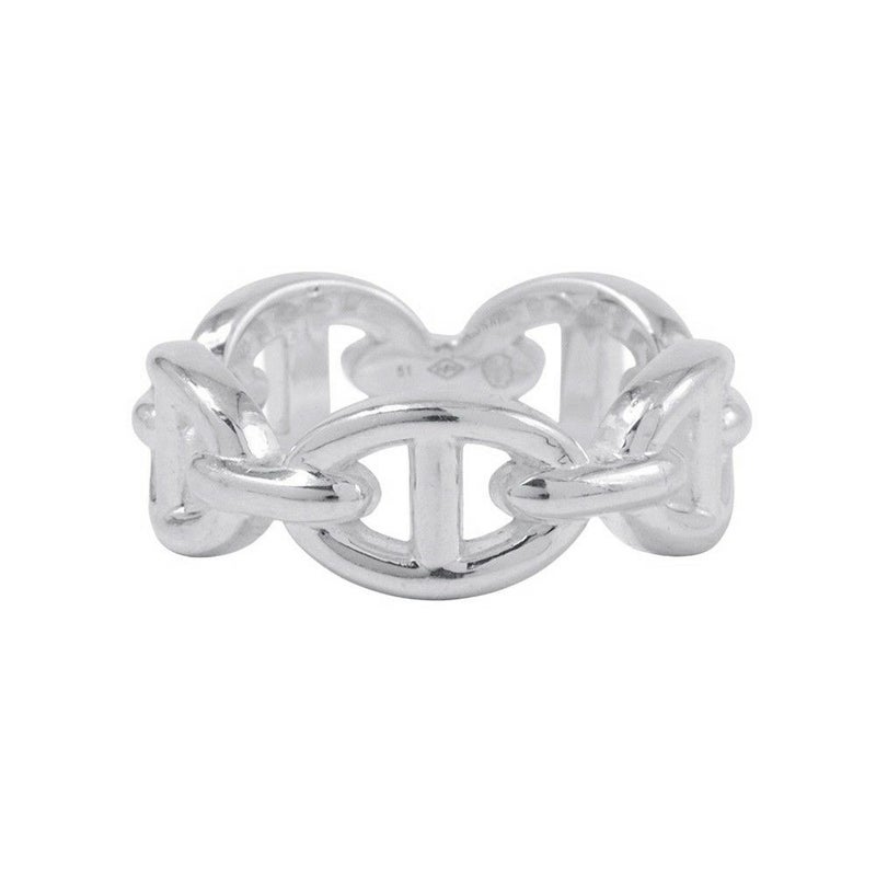 エルメス リング シェーヌダンクル アンシェネPM Enchainee SV925シルバー リングサイズ51 HERMES ジュエリー