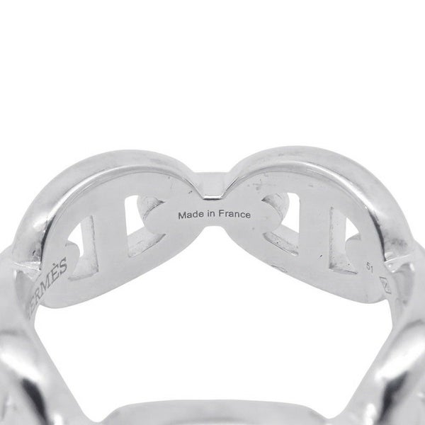エルメス リング シェーヌダンクル アンシェネPM Enchainee SV925シルバー リングサイズ51 HERMES ジュエリー