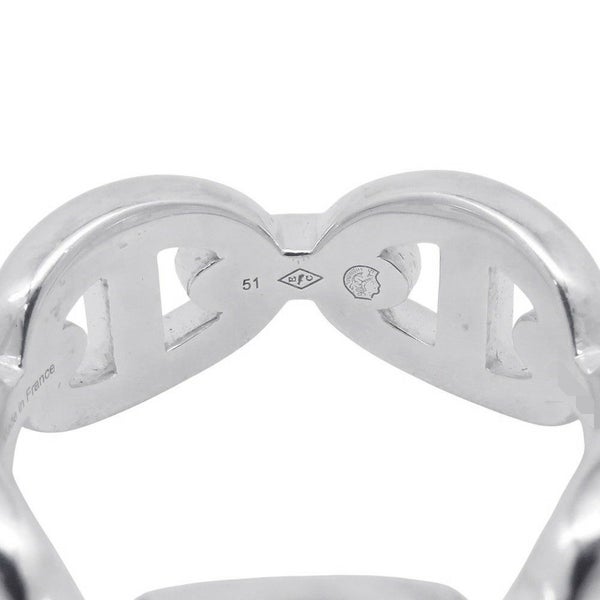 エルメス リング シェーヌダンクル アンシェネPM Enchainee SV925シルバー リングサイズ51 HERMES ジュエリー