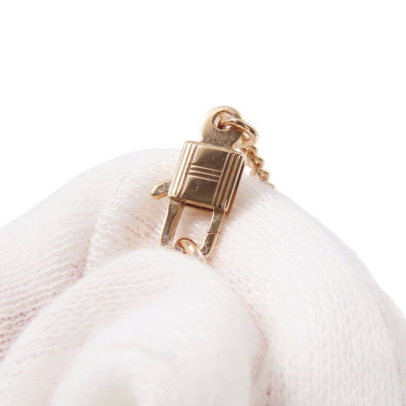 エルメス ネックレス アミュレット コンスタンス ペンダント ピンクサファイア 43P 計0.53ct K18PGピンクゴールド Amulettes Constance