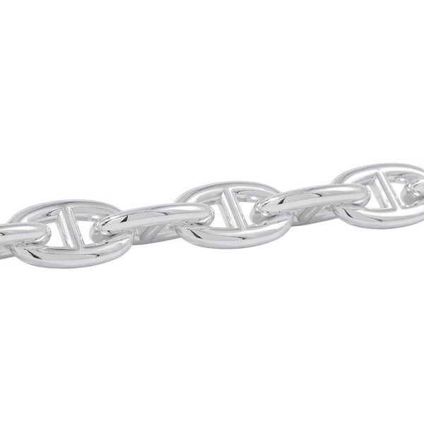 エルメス ブレスレット シェーヌダンクルTGM 11コマ SV925シルバー HERMES ジュエリー