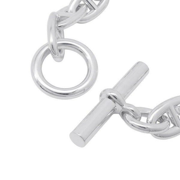 エルメス ブレスレット シェーヌダンクルTGM 11コマ SV925シルバー HERMES ジュエリー