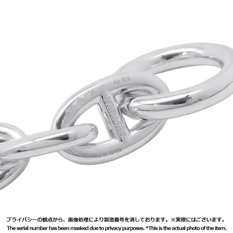 エルメス ブレスレット シェーヌダンクルTGM 9コマ SV925シルバー HERMES ジュエリー
