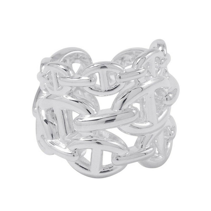 エルメス リング シェーヌダンクル アンシェネGM Enchainee SV925シルバー リングサイズ50 HERMES 指輪