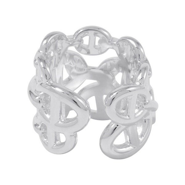 エルメス リング シェーヌダンクル アンシェネGM Enchainee SV925シルバー リングサイズ50 HERMES 指輪