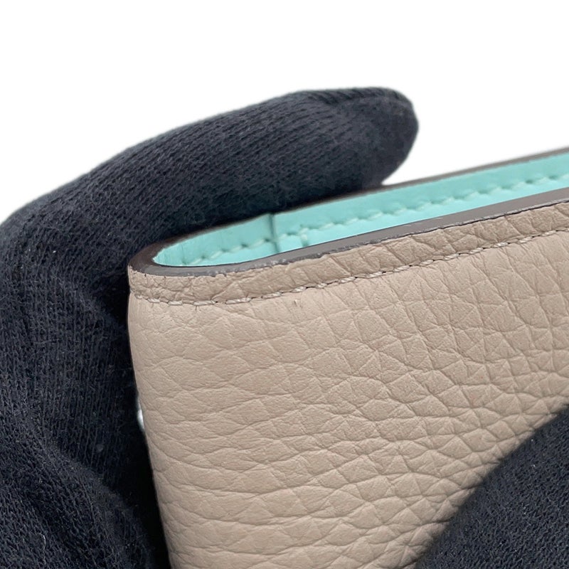 ルイヴィトン 長財布 トリヨンレザー LV ヴェルティカル ウォレット M81367 LOUIS VUITTON グレージュ