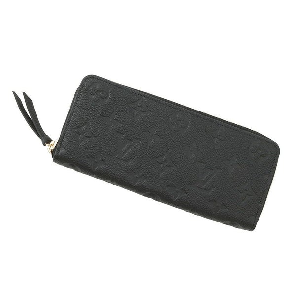 ルイヴィトン 長財布 モノグラム・アンプラント ポルトフォイユ・クレマンス M60171 LOUIS VUITTON ヴィトン 財布 黒