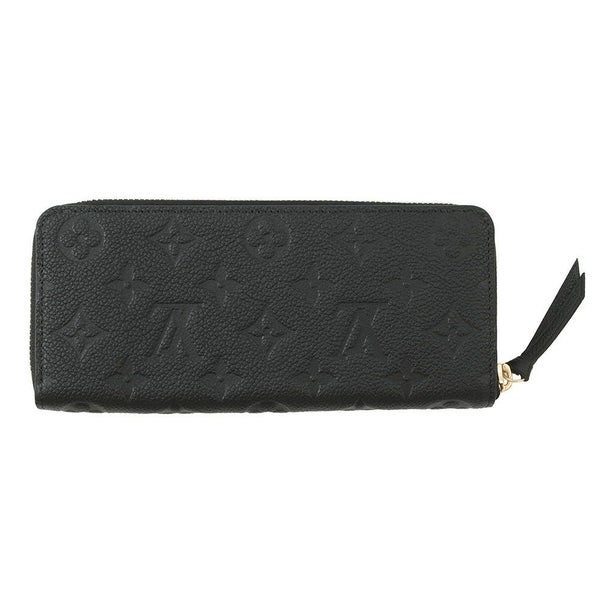 ルイヴィトン 長財布 モノグラム・アンプラント ポルトフォイユ・クレマンス M60171 LOUIS VUITTON ヴィトン 財布 黒