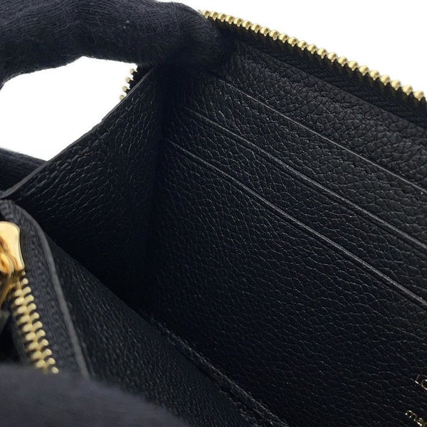 ルイヴィトン 長財布 モノグラム・アンプラント ポルトフォイユ・クレマンス M60171 LOUIS VUITTON ヴィトン 財布 黒