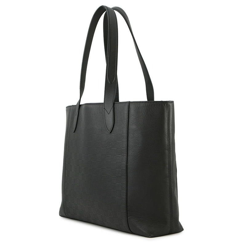 ルイヴィトン トートバッグ ダミエ・アンフィニ カバ・ヴォワヤージュ N41493 LOUIS VUITTON ブラック 黒