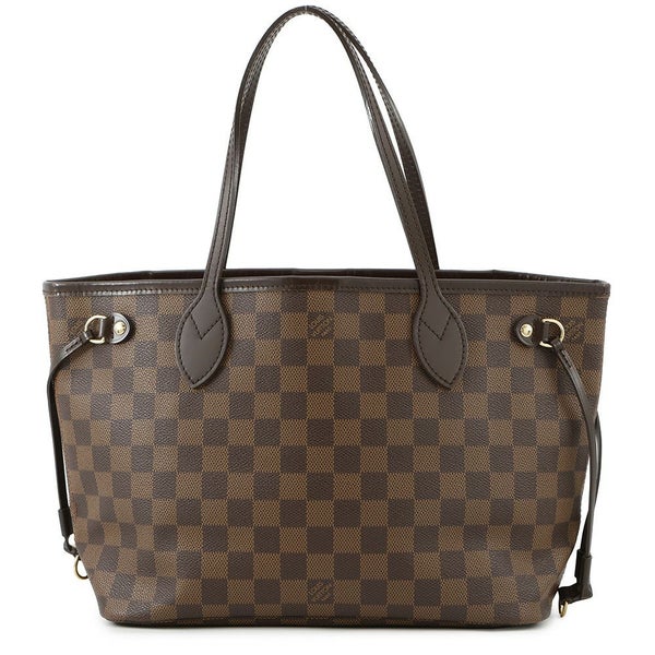ルイヴィトン トートバッグ ダミエ・エベヌ ネヴァーフルPM N51109 LOUIS VUITTON ヴィトン バッグ