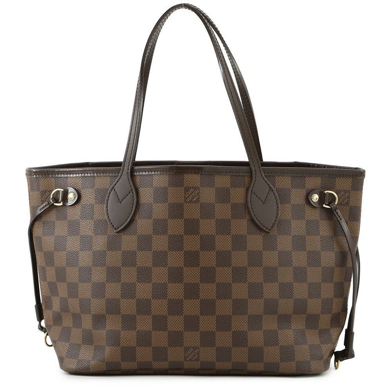 ルイヴィトン トートバッグ ダミエ・エベヌ ネヴァーフルPM N51109 LOUIS VUITTON ヴィトン バッグ
