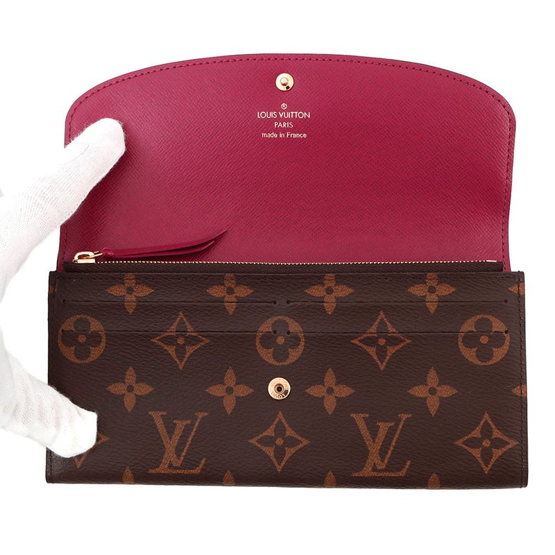 ルイヴィトン 長財布 モノグラム ポルトフォイユ・エミリー M60697 LOUIS VUITTON