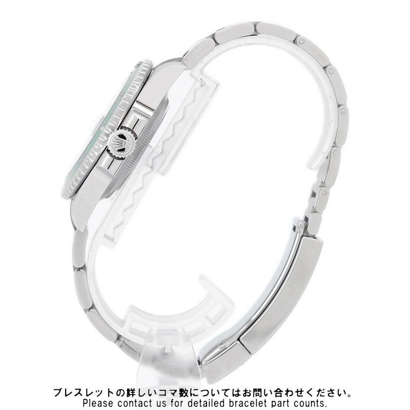 ロレックス サブマリーナ デイト グリーン ランダムシリアル ルーレット 116610LV ROLEX 腕時計 ウォッチ グリーン文字盤
