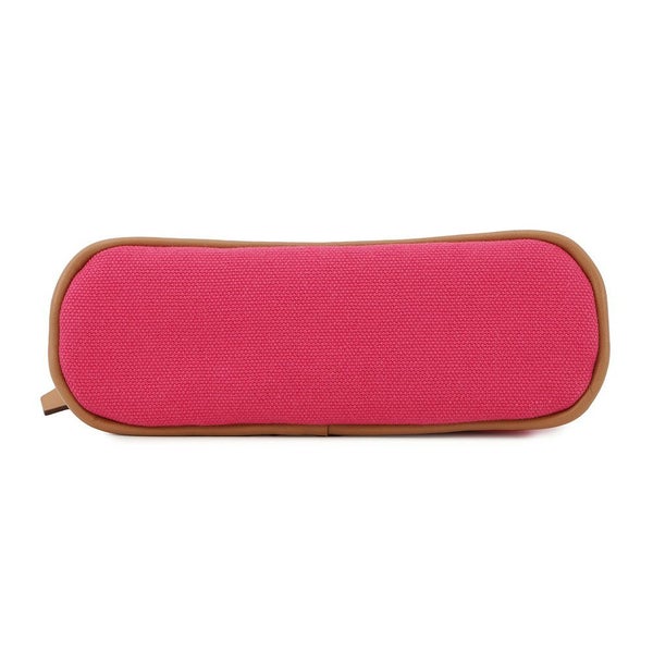 エルメス ポーチ ボリードポーチ ミニミニ ハイビスカス/シルバー金具 コットン HERMES 化粧ポーチ 小物入れ