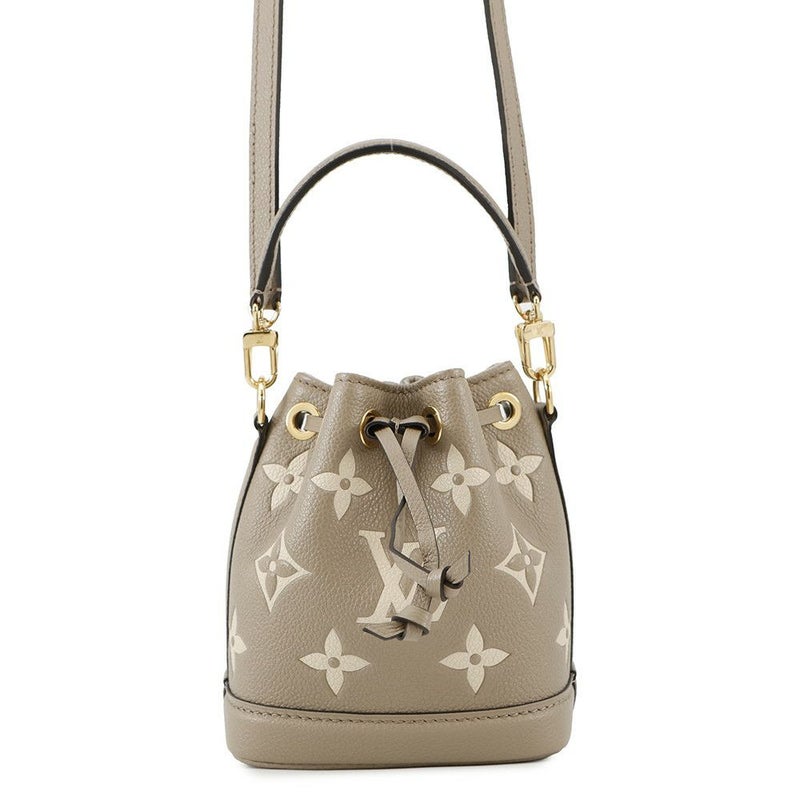 ルイヴィトン ハンドバッグ バイカラーモノグラム・アンプラント ナノ・ノエ M46291 2wayショルダーバッグ