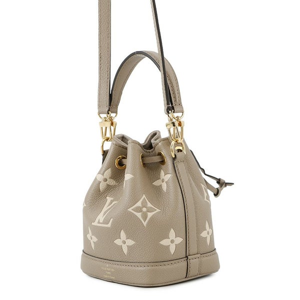 ルイヴィトン ハンドバッグ バイカラーモノグラム・アンプラント ナノ・ノエ M46291 2wayショルダーバッグ