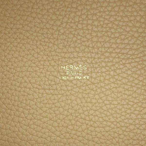 エルメス ハンドバッグ ピコタンロックPM トレンチ/ゴールド金具 トリヨンクレマンス U刻印